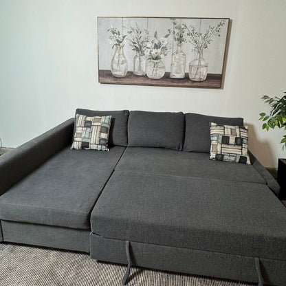 Ikea Friheten Sleeper Sectional with Storage and Pullout Bed
