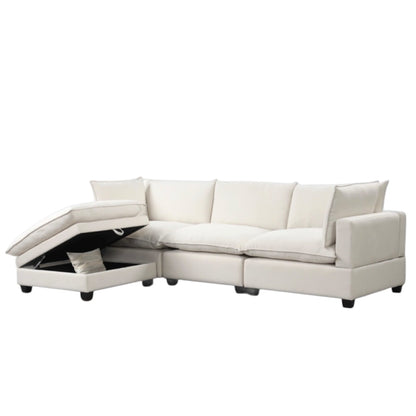 Cloud Modular Sectional - 4 Piece Sand
