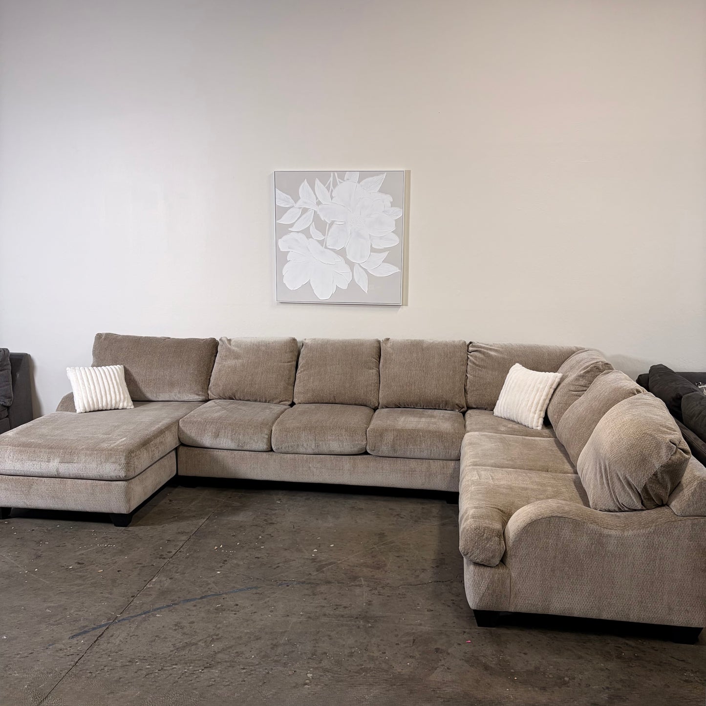 Oversized Plush Living Spaces Sectional
