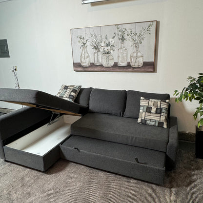 Ikea Friheten Sleeper Sectional with Storage and Pullout Bed