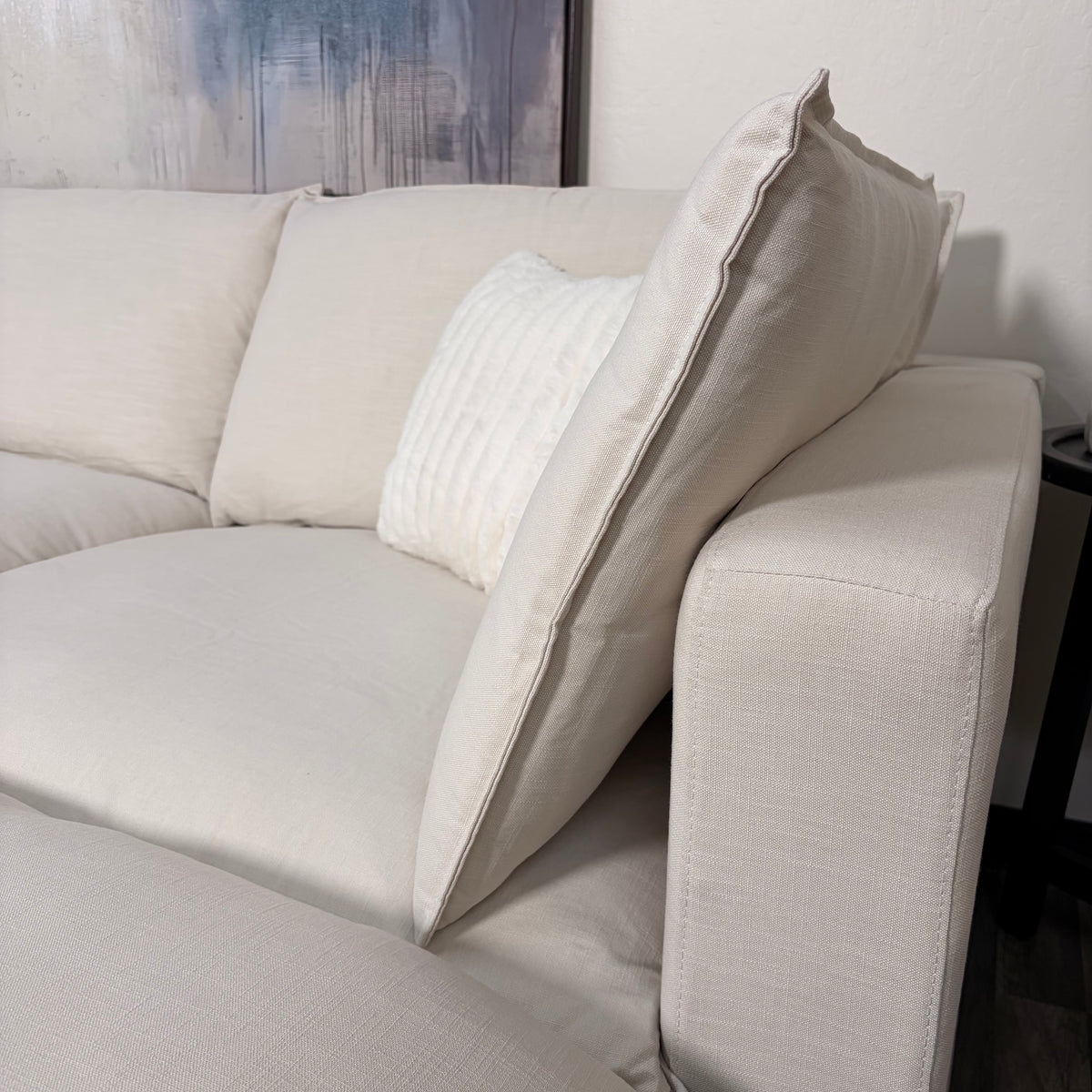 Sonoma Cloud 4-Piece Modular Sectional - Linen Sand