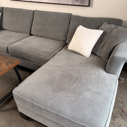 Macys Gray U Shaped Sectional