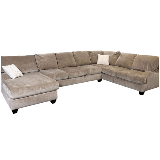 Oversized Plush Living Spaces Sectional