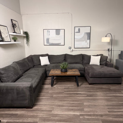 Room & Board Dark Gray Sectional