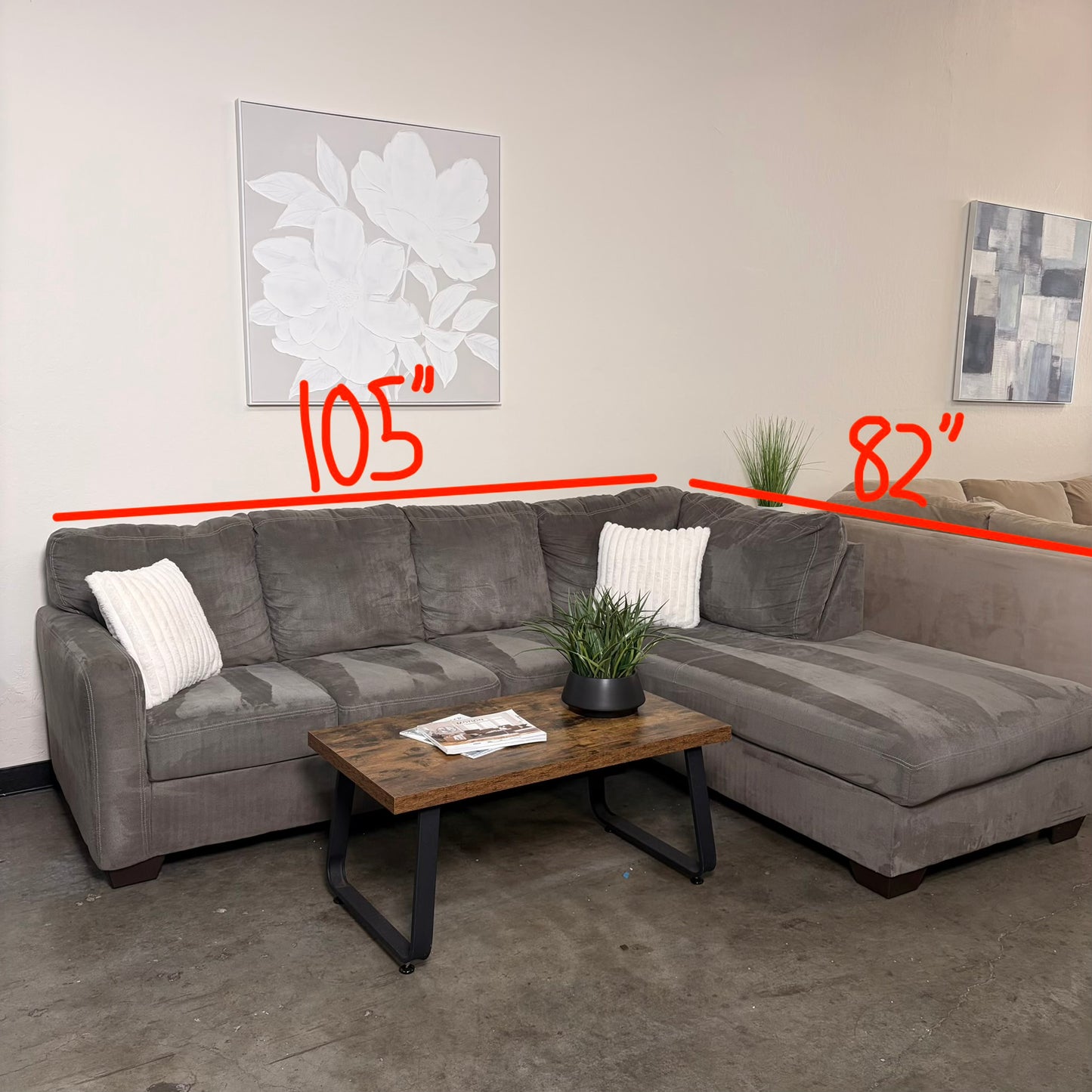 Gray Sectional