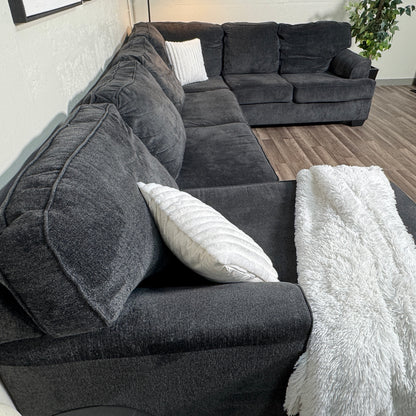 Dark Gray U Shaped Sectional