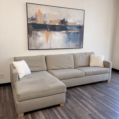 Sectional Couch with Sofa Bed Pullout