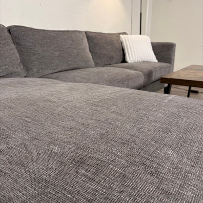 Living Spaces Gray Sectional