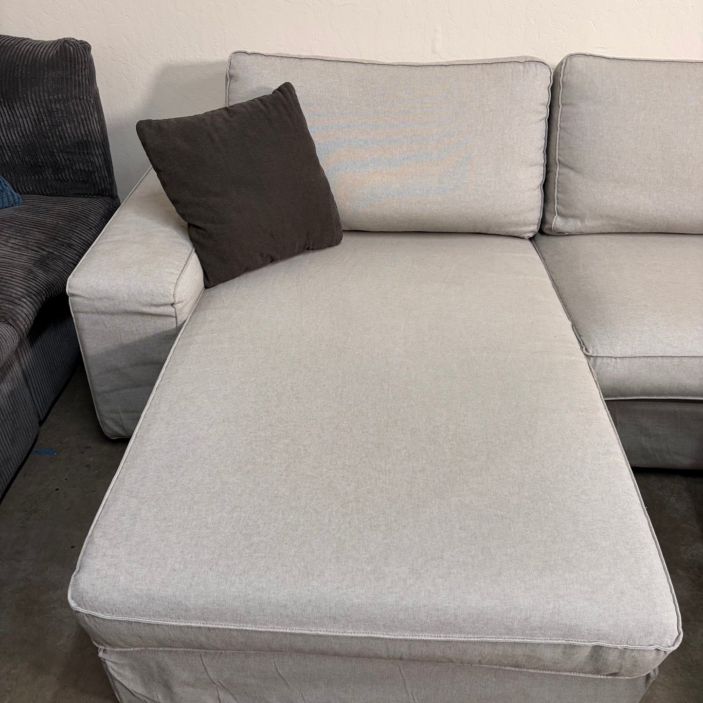 Ikea Kivik Light Gray Sectional