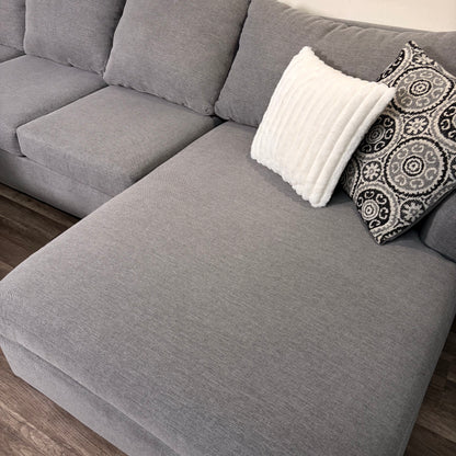 Oversized U Shape Gray Sectional