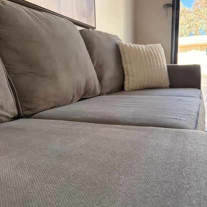 Living Spaces Gray Sectional