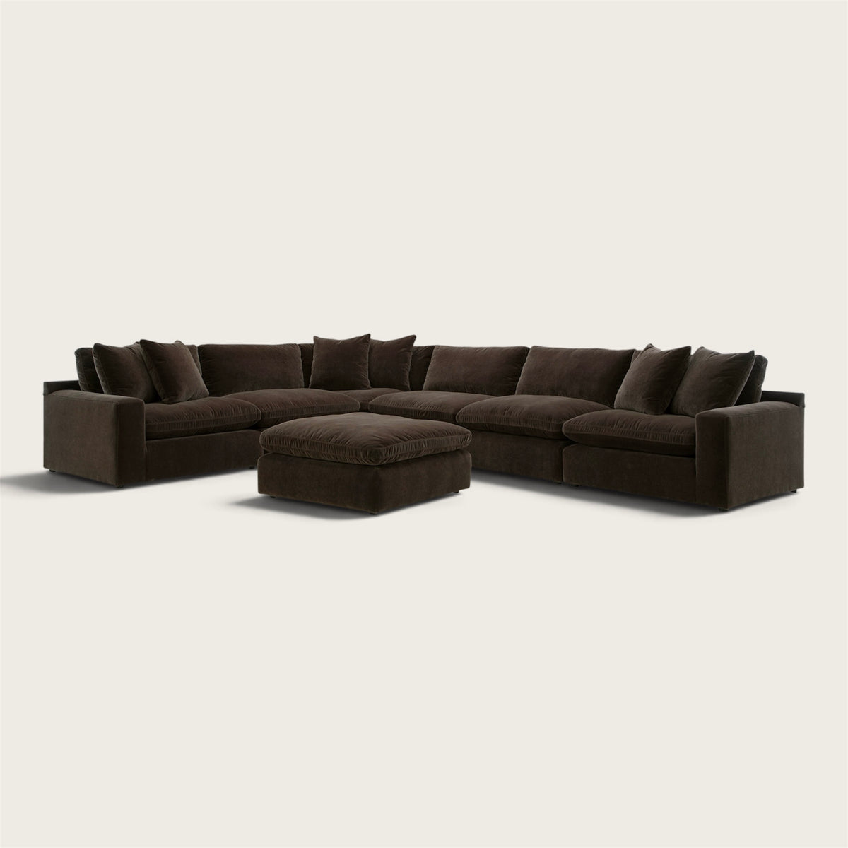 Bixby 6 Piece Sectional with Ottoman