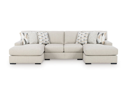 Trinity 3-Piece Double Chaise Sectional