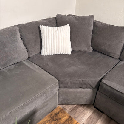 Macys Radley Gray Sectional