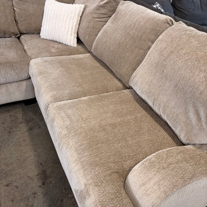 Oversized Plush Living Spaces Sectional