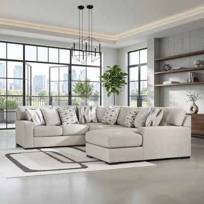 Trinity 4-Piece Sectional with Right Chaise