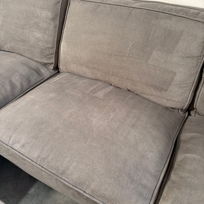 Gray Sectional with Ottoman Storage