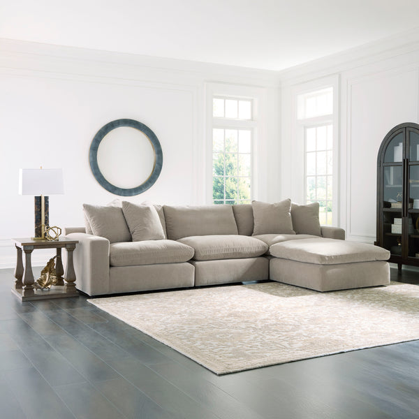 Bixby 3 Piece Sectional with Ottoman