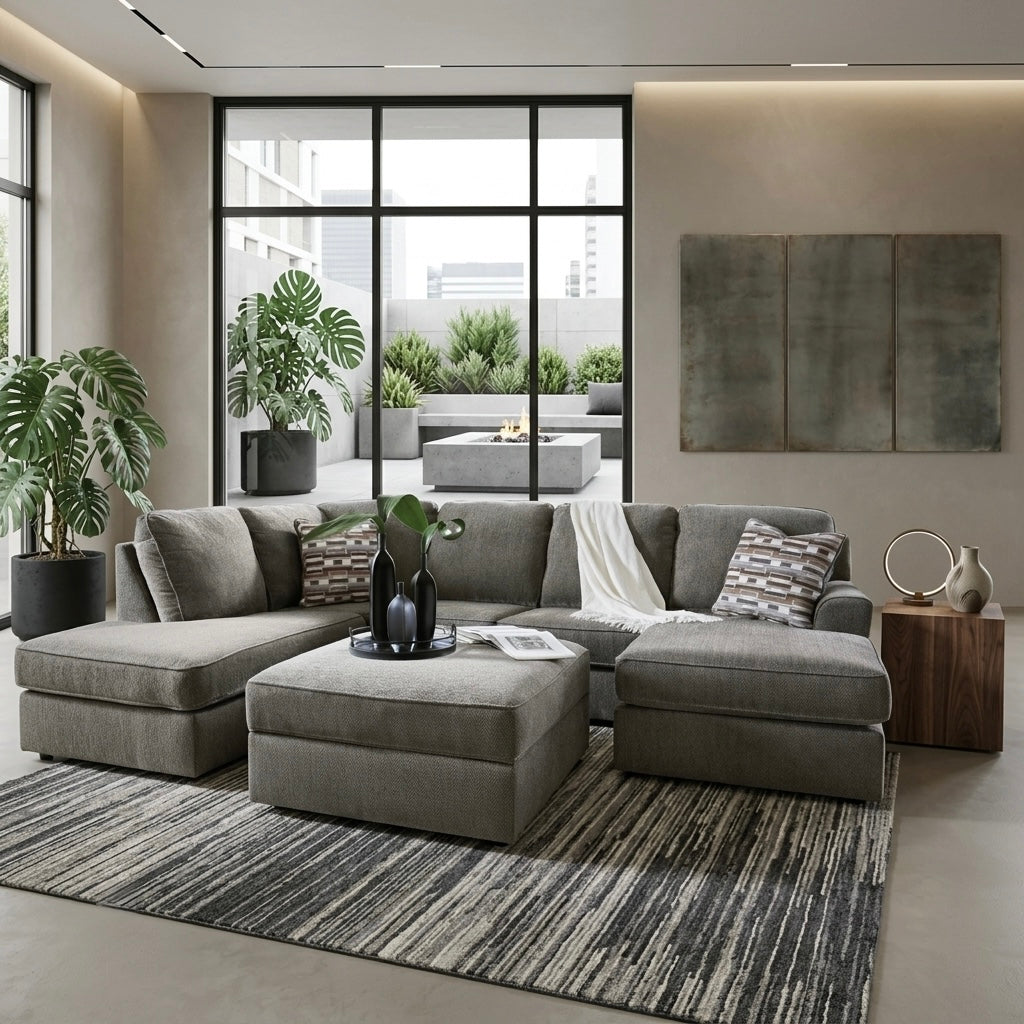 Capitola Sectional with Ottoman