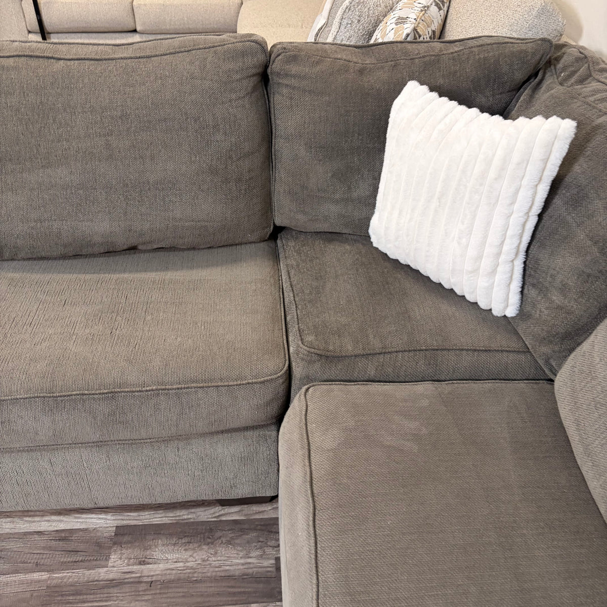 Ashley Homestores Gray U Shaped Sectional