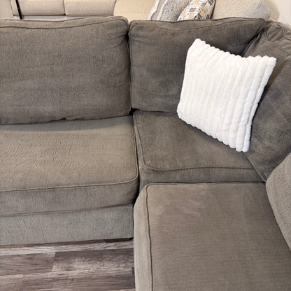 Ashley Homestores Gray U Shaped Sectional
