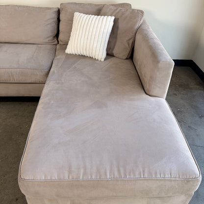 Plush L Shaped Sectional