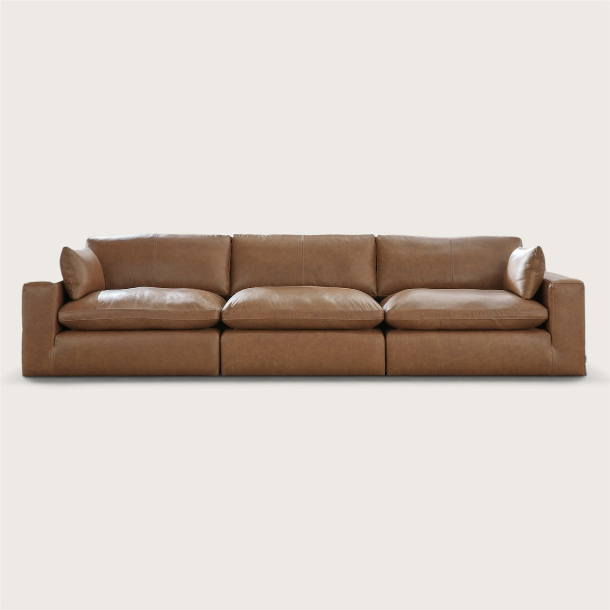 Belvedere 3-Piece Leather Modular Sofa