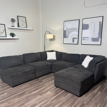 Thomasville Gray Modular Sectional