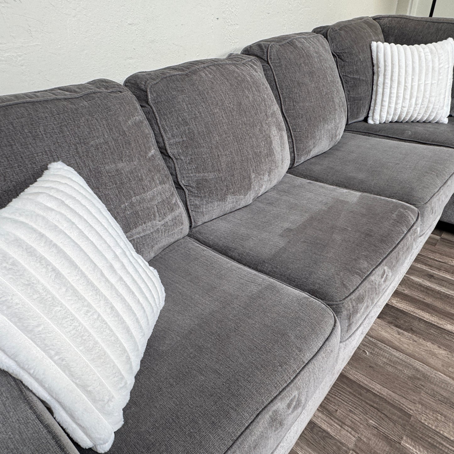 Gray Ashley Homestores L Sectional