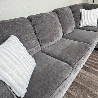 Gray Ashley Homestores L Sectional