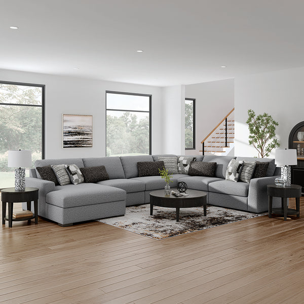 Muir 6 Piece Sectional with Chaise