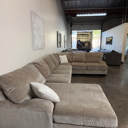 Oversized Plush Living Spaces Sectional
