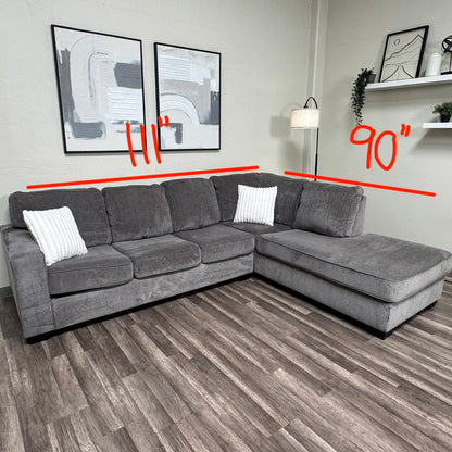 Gray Ashley Homestores L Sectional