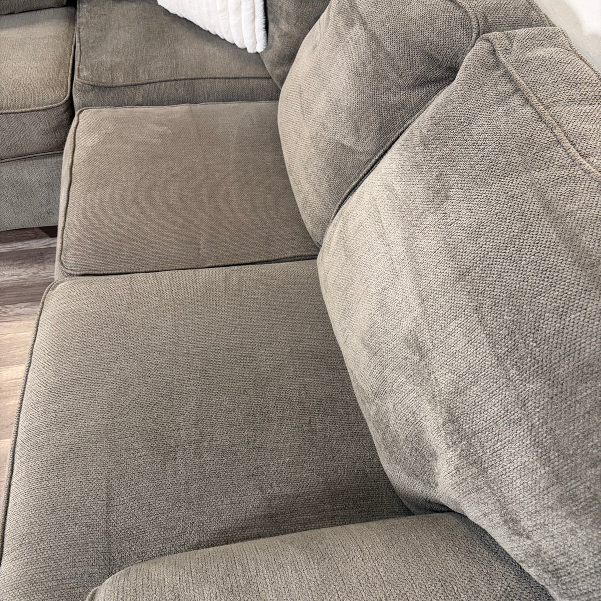 Ashley Homestores Gray U Shaped Sectional