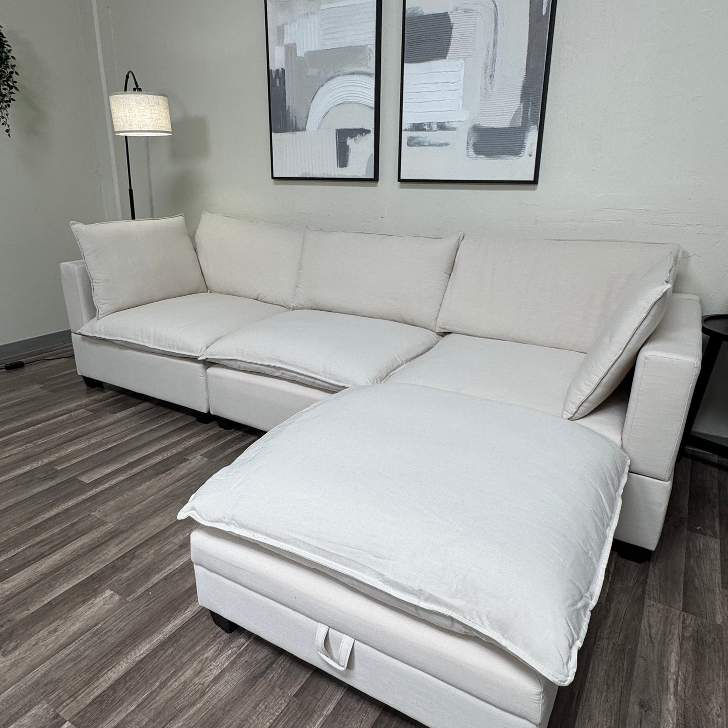 New In Box Cloud Modular Sectional - 4 Piece