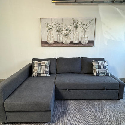 Ikea Friheten Sleeper Sectional with Storage and Pullout Bed