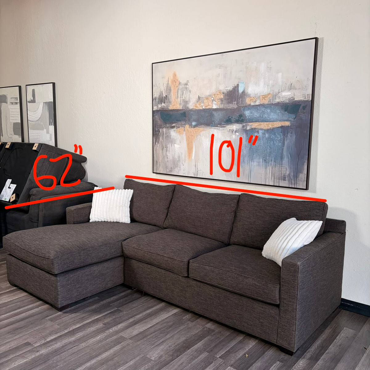 Crate & Barrel Axis Sectional