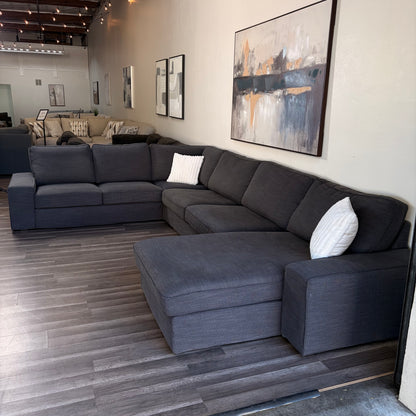 Ikea Kivik Dark Gray U Shape Sectional