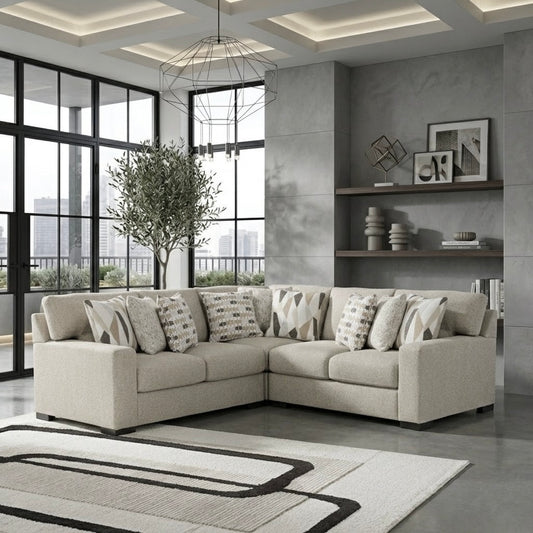 Trinity 3-Piece L Shaped Sectional