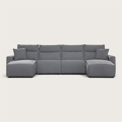 Maverick 4-Piece Dual Power Reclining Sectional with Double Chaise