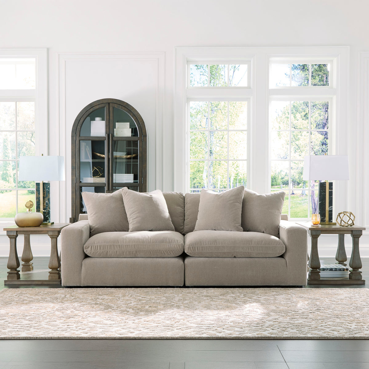 Bixby 2 Piece Sectional Loveseat