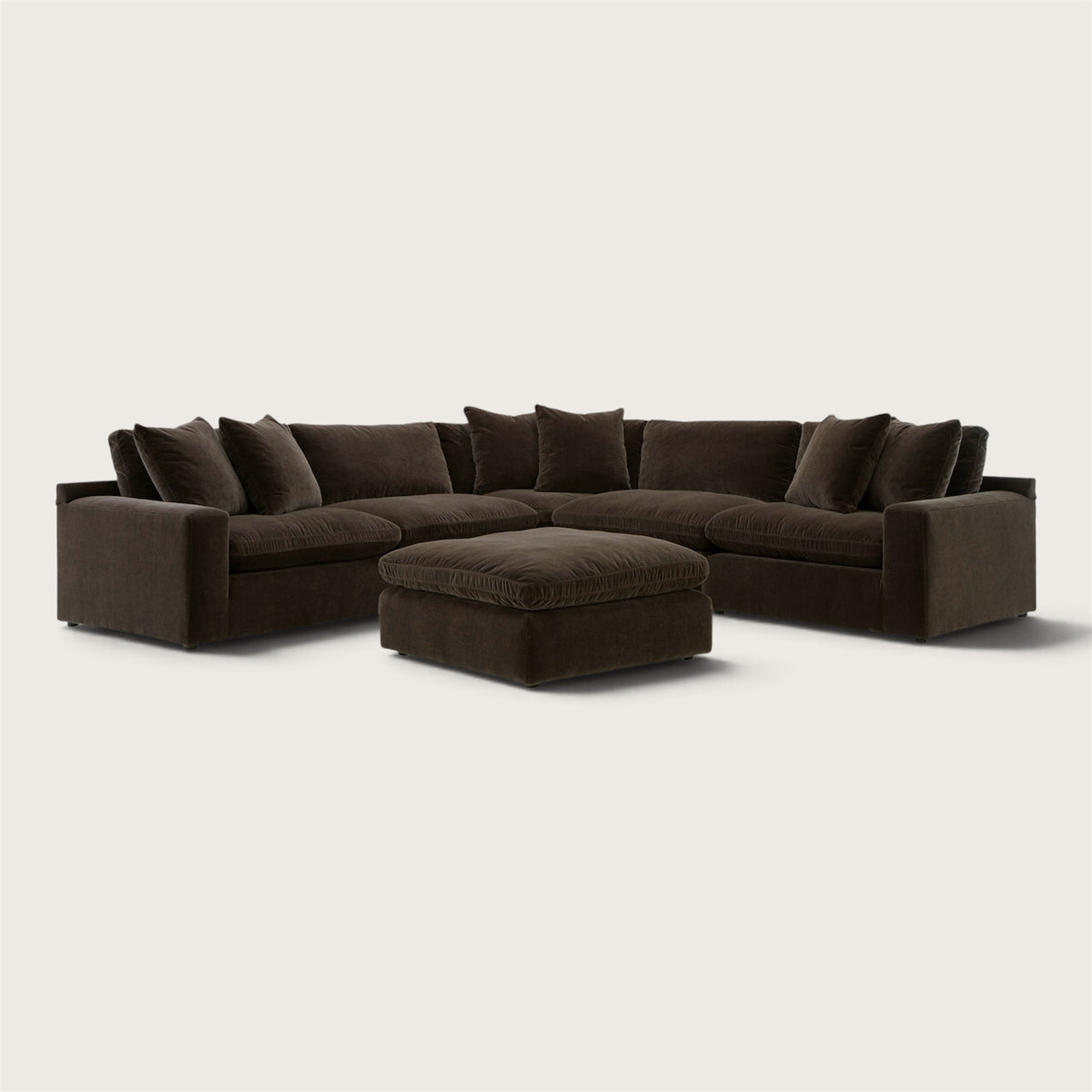 Bixby 5 Piece Sectional with Ottoman