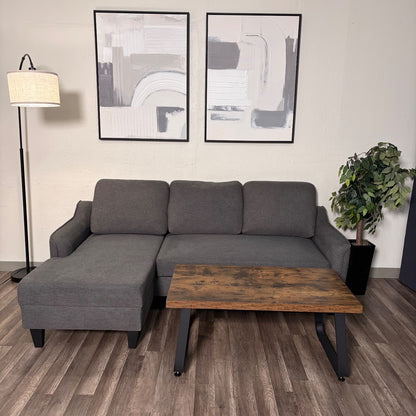 Gray Sleeper Sectional