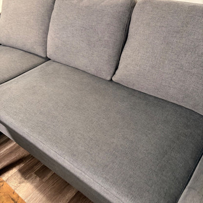 Gray Sleeper Sectional