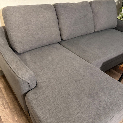 Gray Sleeper Sectional