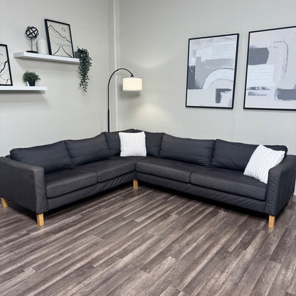 Ikea Gray Sectional