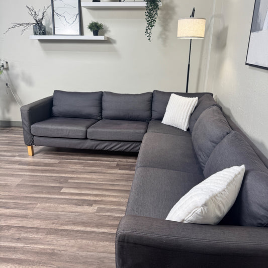 Ikea Gray Sectional