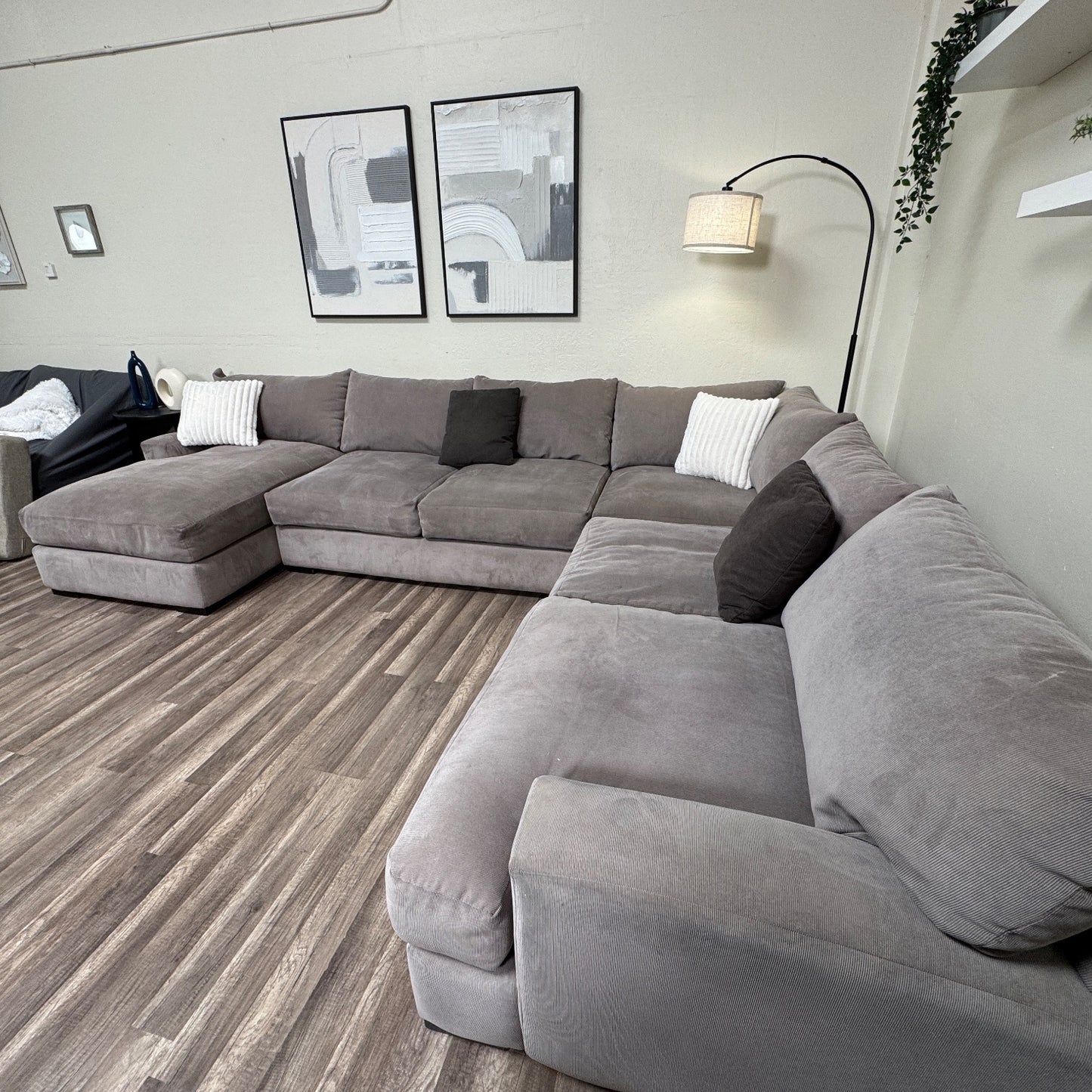 Macys Ryder Gray Sectional