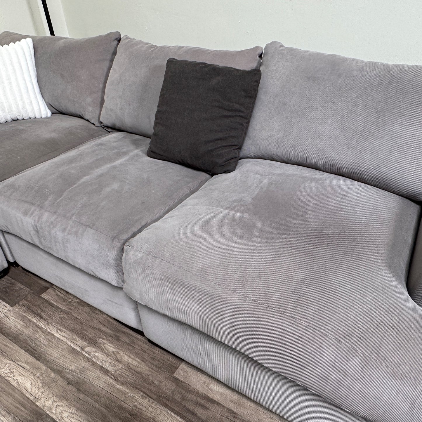 Macys Ryder Gray Sectional