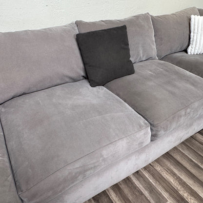 Macys Ryder Gray Sectional